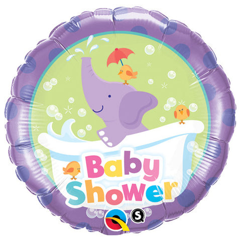 Baby Shower Elephant Foil Balloon