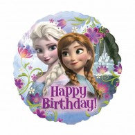 Happy Birthday Frozen Balloon