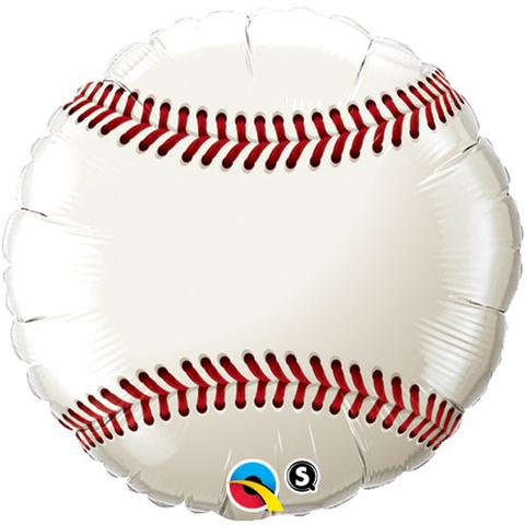 Large Baseball Foil Balloon