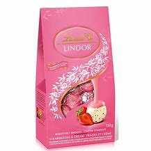 Lindt Lindor Strawberry Bag 125g