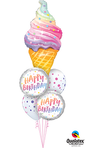 Sweet Ice Cream Balloon Bouquet